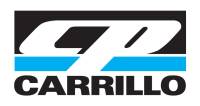 Carillo Industries - CP Carrillo Forged Piston Set Harley-Davidson Twin Cam 95ci 9.75:1 +.030" Qty 2