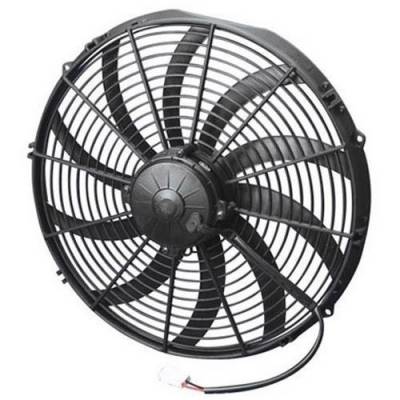 SPAL 30100401 16" Curved Blade Electric Cooling Fan Pusher