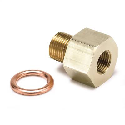 Auto Meter 2277 Metric Adapter Fitting 1/8" NPT Female x 12mm x 1.5 Male