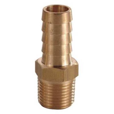 PRC M2500 Brass 1/8" NPT X 3/8" Barbed Nipple Fitting