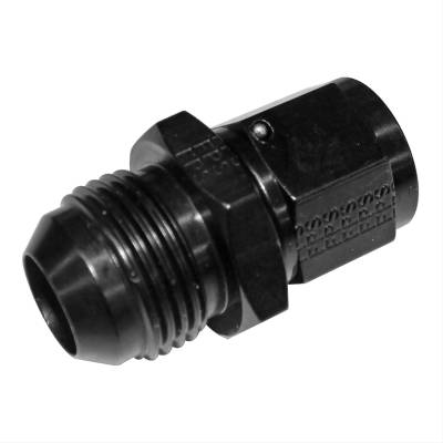 Fittings - Reducer Fittings  - Fragola - Fragola 497312-BL -10AN Female to -12AN Male Swivel Flare Expander Adapter Black