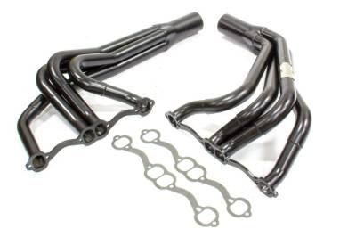 Headers - Beyea Headers  - Beyea - Beyea Custom Headers IDM-23S2-V  UMP/IMCA Modified Header Single Step 1 3/4" x 1 7/8" x 3.5" Fits Victory Chassis with Open 23 Degree Engines