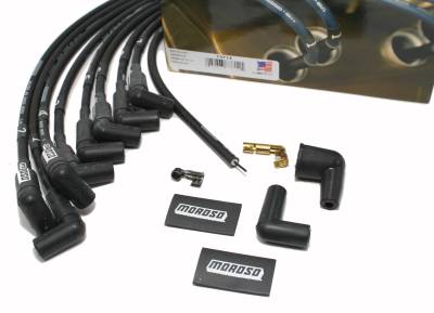 Moroso - Moroso 73712 Black Ultra 40 Race Spark Plug Wires Big Block Chevy HEI 396 454 - Image 3