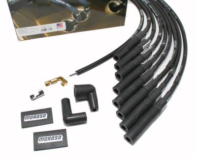 Moroso - Moroso 73711 Black Ultra 40 Spark Plug Wires Chevy Big Block BBC HEI 396 427 454 - Image 3