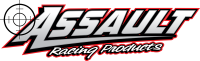 Assault Racing Products - 1.25" Billet Black Aluminum Universal Fan Spacer - Ford/Chevy Stock Car Modified