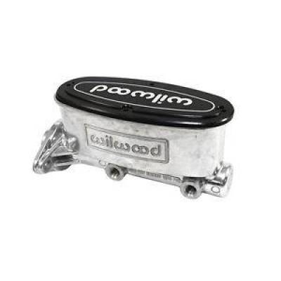 Wilwood 260-8555-P High Volume Polished Aluminum Tandem Master Cylinder 1" Bore