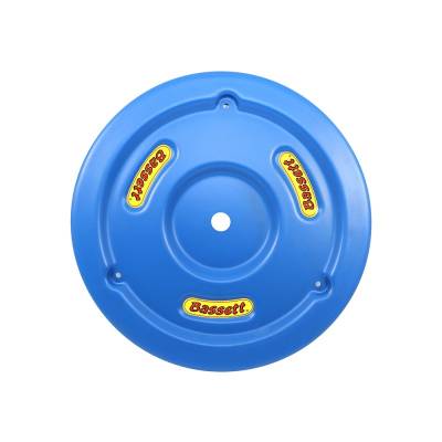 Bassett 5PLG-BLU Blue Plastic Wheel Cover (Mud Plug) IMCA USRA UMP