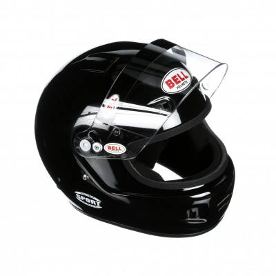 Bell Racing - Bell 1424014 Sport Helmet Gloss Black X-Large SA2015 - Image 6