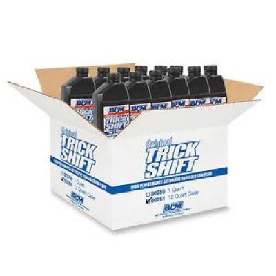 B&M 80261 Trick Shift High Performance Automatic Transmission Fluid 12 Qt. Case