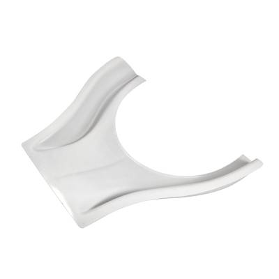 Dominator Race Products - Dominator Race Products DOM 503-WH Stalker Hood Scoop  White  3-1/2 Inch - Image 3