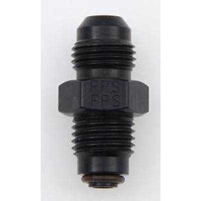 Fragola 491963-BL 6AN x 16mm x 1.5 Power Steering & Fuel Injection Adapter Black