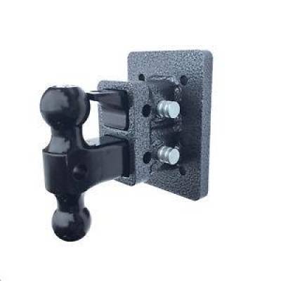 GEN-Y Hitch GH-122 2" Bolt on 2-stack hitch  2.5" drop  16k Versa-Ball & Pintle