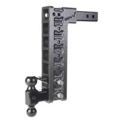 GEN-Y Hitch GH-327 Class IV 15" Adj Hitch 2" Shank 10K w/Ball Mount & Pintle