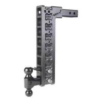 Towing and Winches - Hitches - GEN-Y Hitch - GEN-Y Hitch GH-328 Class IV 17.5" Adj. Hitch 2" Shank 10K w/ Ball Mount & Pintle