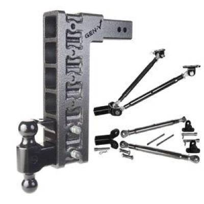 Towing and Winches - Hitches - GEN-Y Hitch - GEN-Y Hitch GH-626 2.5" Shank Class V 9" Drop Ball Mount & Pintle 21K Hitch