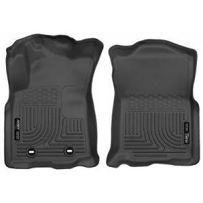 Husky Liners - Husky Liners 13961 Weatherbeater Front Floor Liners Black 2016-17 Toyota Tacoma