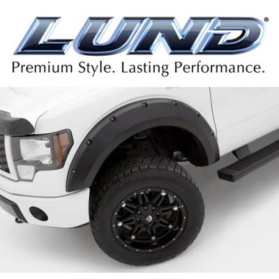 Lund RX311T Rivet Style 4Pc Textured Fender Flares 1999-2007 Ford F-250 F-350 SD
