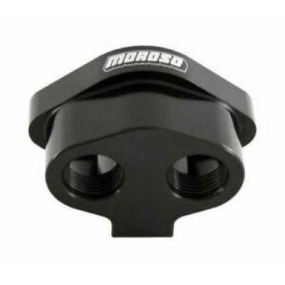 Moroso 63425 Billet Aluminum Remote Bottom Hole Thermostat Housing