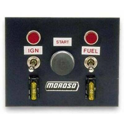 Ignition and Electrical - Misc. Electrical - Moroso - Moroso 74130 Ignition Switch Panel Black