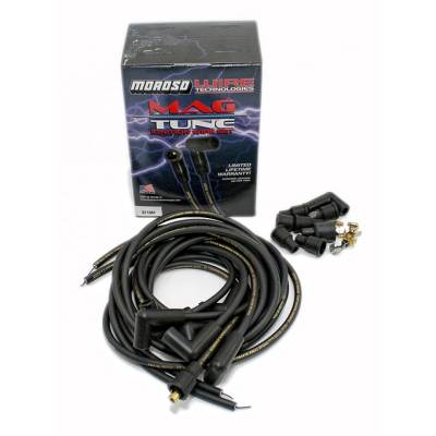 Ignition and Electrical - Spark Plug Wires  - Moroso - Moroso 9710M Mag-Tune Universal Unassembled Spark Plug Wires 6-Cylinder 6Cyl 8mm