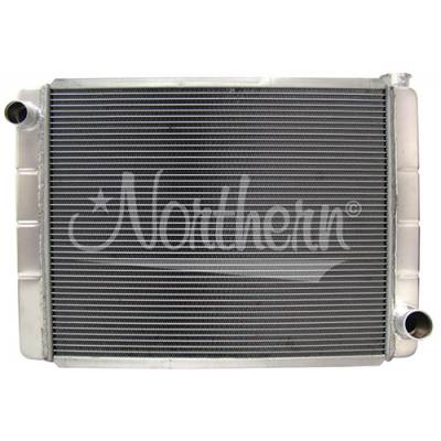 Northern 209691 2-Row Race Pro Aluminum Radiator GM Chevy 28" x 19" Triple Pass