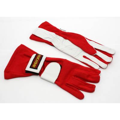 Racequip - RaceQuip 312015 Large 2-Layer Red Auto Racing Driving Gloves Nomex SFI Rated - Image 2