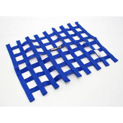 Safety Gear and Seats  - Window Nets and Accessories - Racequip - RaceQuip 725025 Blue Ribbon SFI Rated Window Net IMCA USMTS USRA UMP Stock Car