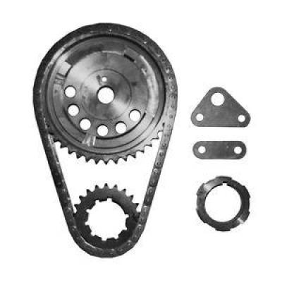 SA GEAR 78535T-9R Billet Timing Set 2008-10 Chevy LS3 .250" Double Roller 1 Bolt