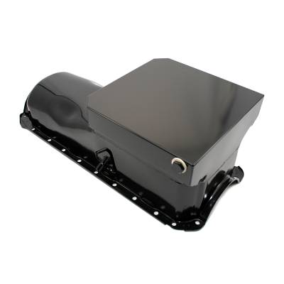 Assault Racing Products - 1965-1990 Big Block Chevy 454 Black Drag Race Style 6qt Oil Pan 396 402 427 BBC - Image 2