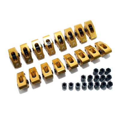 Assault Racing Products - 289 302 351W 5.0 Small Block Ford 1.7 Ratio Aluminum Roller Rocker Arms 7/16 SBF - Image 2