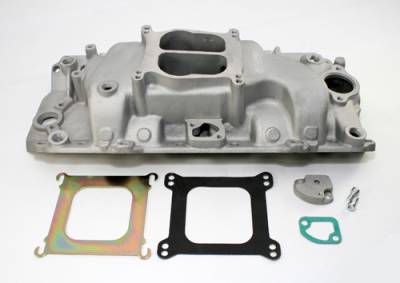 Assault Racing Products - 454 Low Rise Intake Manifold Big Block Chevy BBC BB Oval Port Aluminum Intake - Image 4