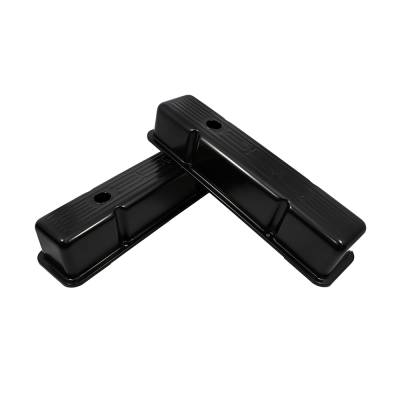 Assault Racing Products - 58-86 SBC Chevy Black 350 Logo Tall Valve Covers - Small Block 283 327 400 - Image 4