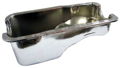 Assault Racing Products - 63-96 SBF Ford 302 Front Sump Chrome Steel Oil Pan - Small Block 260 289 5.0 - Image 4