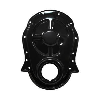 Assault Racing Products - 66-90 Big Block Chevy 454 Black Timing Chain Cover Kit - 396 402 427 BBC - Image 2