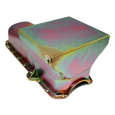80-85 SBC Chevy Zinc Drag Race Style Oil Pan 7qt - 305 350 5.7 Small Block