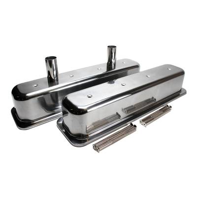 Assault Racing Products - 87-97 SBC Chevy Center Bolt Aluminum Circle Track Valve Covers - 5.0 5.7 305 350 - Image 3
