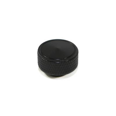 Aluminum Knurled Black Air Cleaner Nut 1/4-20 Hot Rod Show Car Chevy Ford Mopar