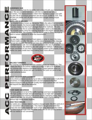 ACC Performance - ACC 34041 GM Powerglide 12" 1600-2200 Stall Night Stalker Torque Converter - Image 3