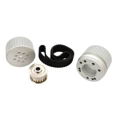 Assault Racing Products - BBC Big Block Chevy Billet Aluminum Gilmer Belt Drive Pulley Kit 396 427 454 - Image 1