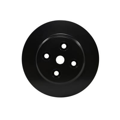 Assault Racing Products - BBC Chevy 2 Groove V-Belt Pulley Black Aluminum Water Pump Pulley Long 396 454 - Image 3