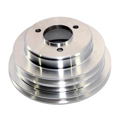BBC CHEVY 3V Aluminum Crank Pulley Long Water Pump 454