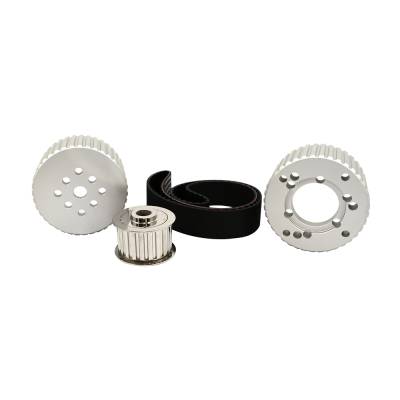 BBM Big Block Mopar Billet Aluminum Gilmer Belt Drive Pulley Kit 383 400 413 440