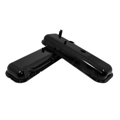 Assault Racing Products - Big Block Chevy 396 454 Short OEM Black Painted Baffled Steel Valve Covers BBC - Image 3