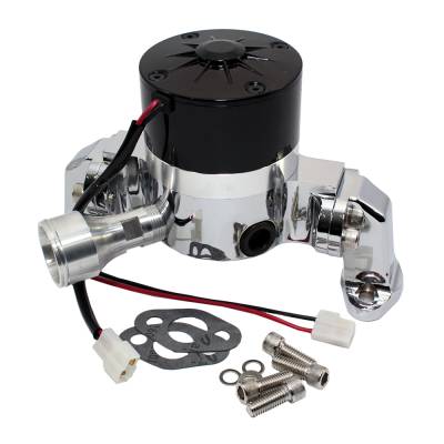 Assault Racing Products - Assault Racing Chrome Electric Water Pump Small Block Chevy 327 350 383 400 SBC - Image 4