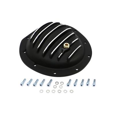 Assault Racing Products - Chevy GMC Truck 10 Bolt Black Aluminum Front Differential Cover 8.5 Ring Gear - Image 1