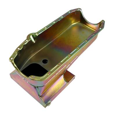 Assault Racing Products - CHEVY II SB NOVA DRAG RACING OIL PAN 283 350 SBC ZINC - Image 3