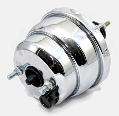 Assault Racing Products - Chrome Vacuum Reservoir Brake Booster Canister with Check Valve and Hardware - Image 2