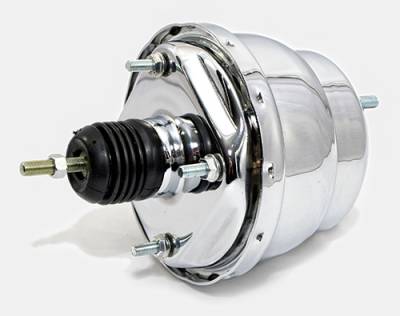 Assault Racing Products - Chrome Vacuum Reservoir Brake Booster Canister with Check Valve and Hardware - Image 3