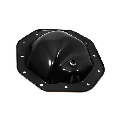 Transmission and Rearend Accessories - Diff Covers  - Assault Racing Products - Dodge Jeep Chrysler Mopar 9.25" Black Plated Steel Rear Differential Cover 12pt