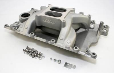 Assault Racing Products - Dodge MOPAR Plymouth 340 360 Magnum Air Gap Dual Plane Aluminum Intake Manifold - Image 2